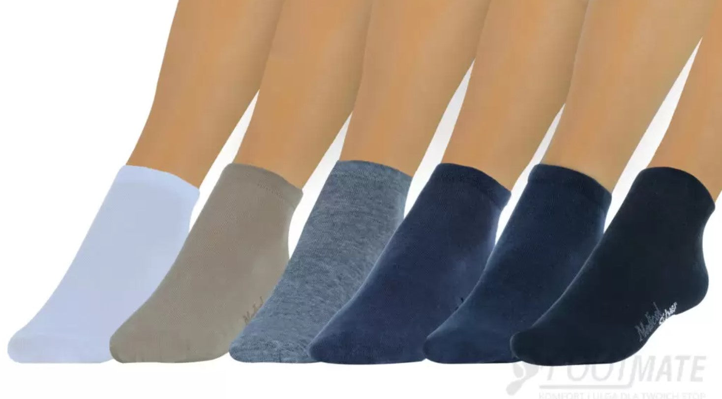 Диабетические медицинские носки с серебром FootMate Medical Silver низкие