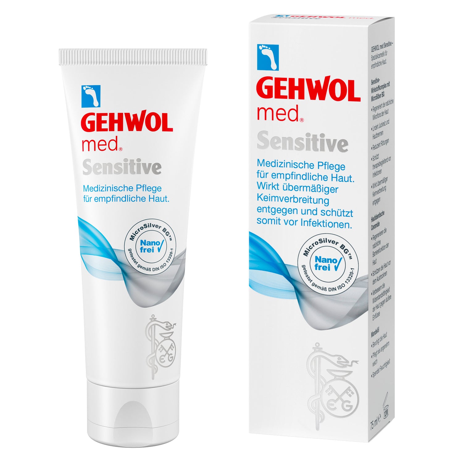 Крем для чувствительной кожи ног Sensitive Gehwol 125 мл