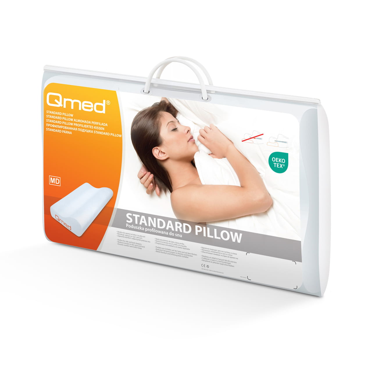 Ортопедична подушка для сну Qmed Standard Pillow