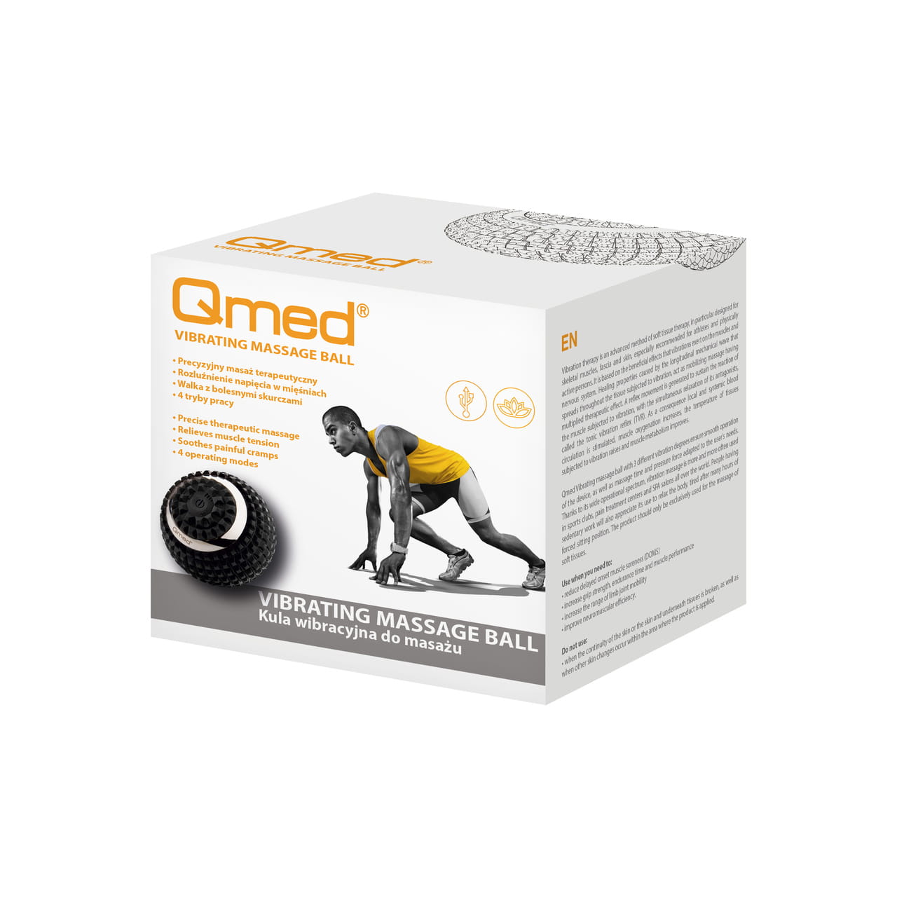 Вибрационный массажер Qmed Vibrating Ball