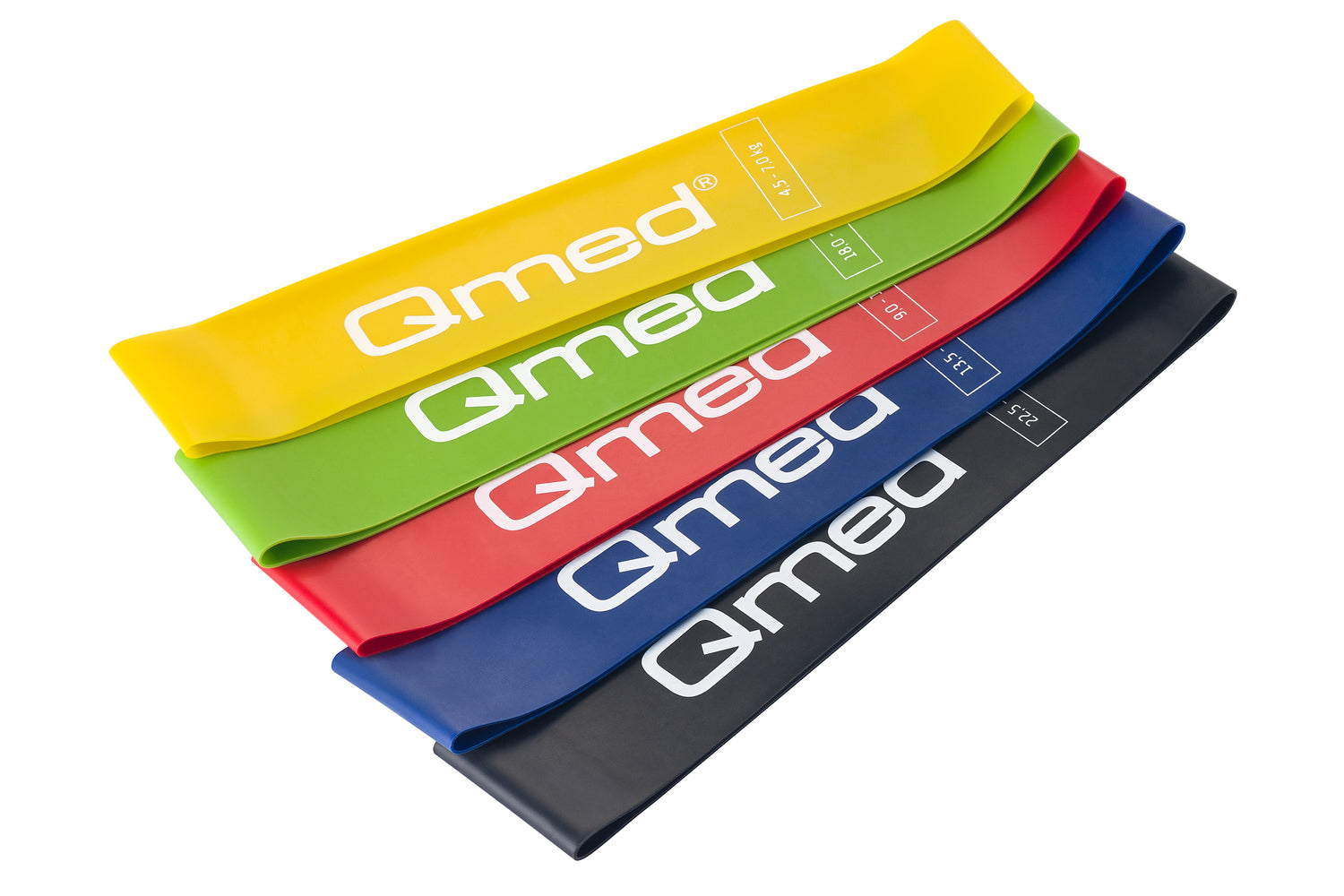 Набор эластичных лент для фитнеса Qmed Resistance Loop Bands Set