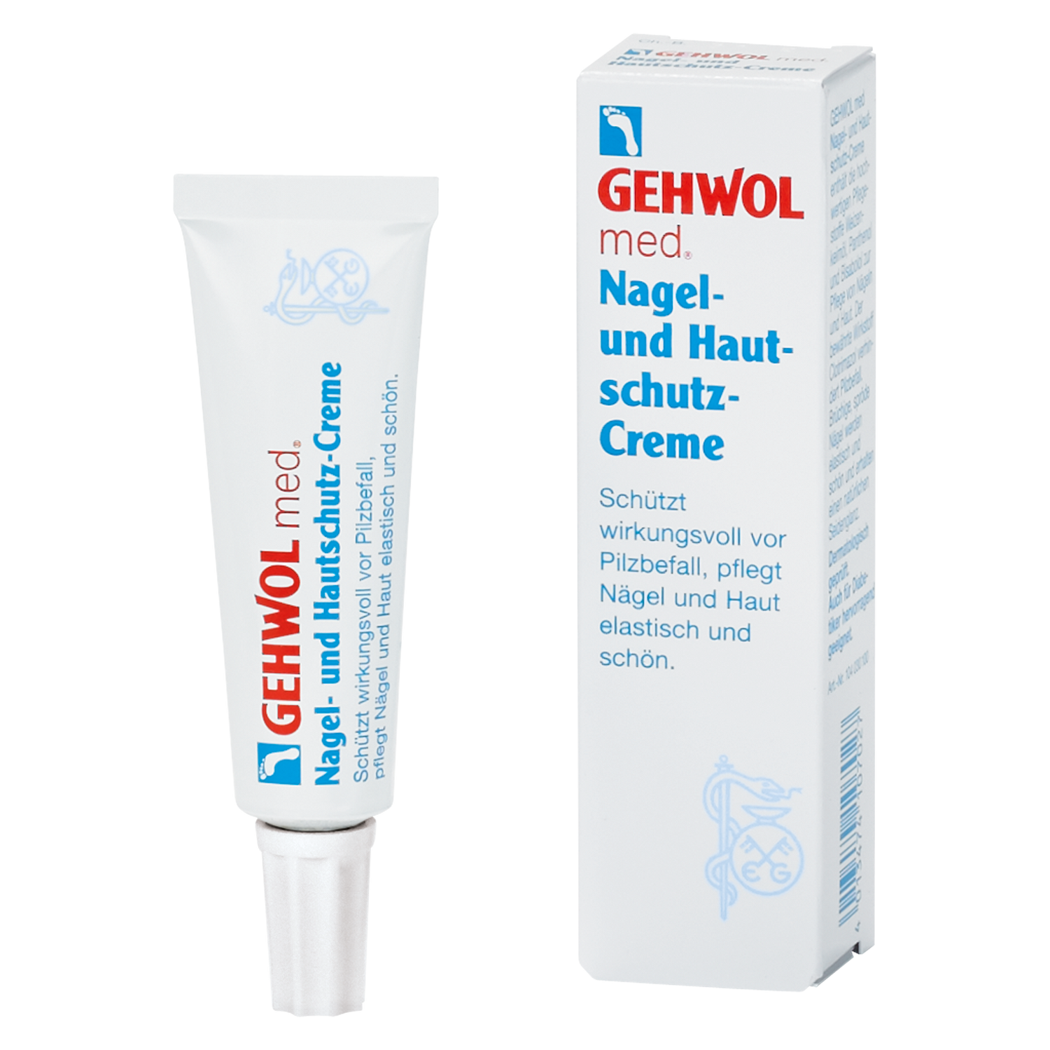 Защитный крем для ногтей med Protective Nail and Skin Cream Gehwol 15 мл