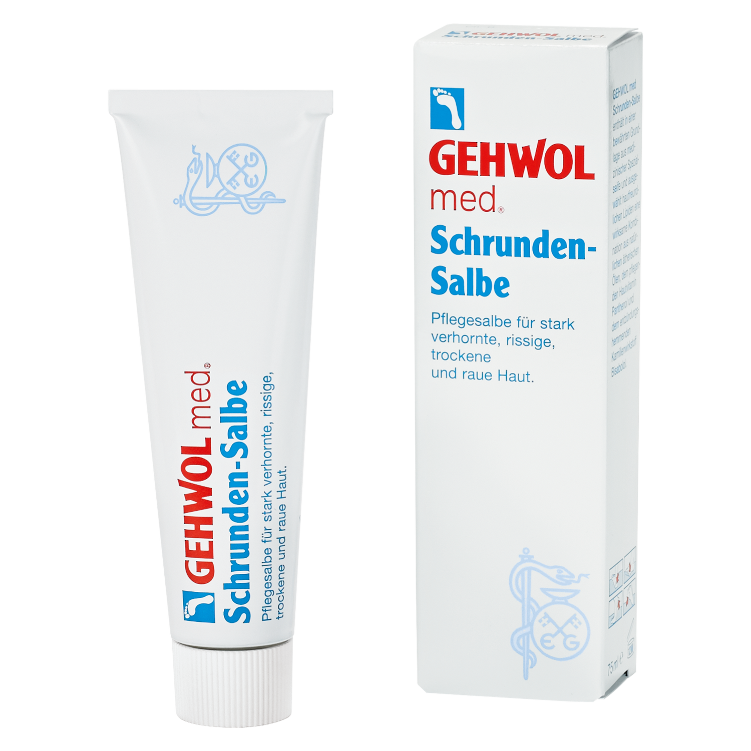 Мазь от трещин med Salve for Cracked Skin Gehwol 75 мл