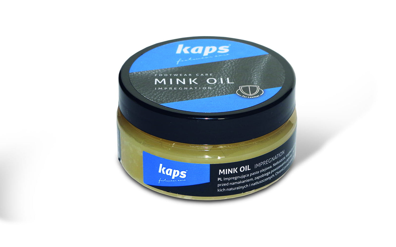 Норковый жир для обуви Kaps Mink Oil 100 ml 
