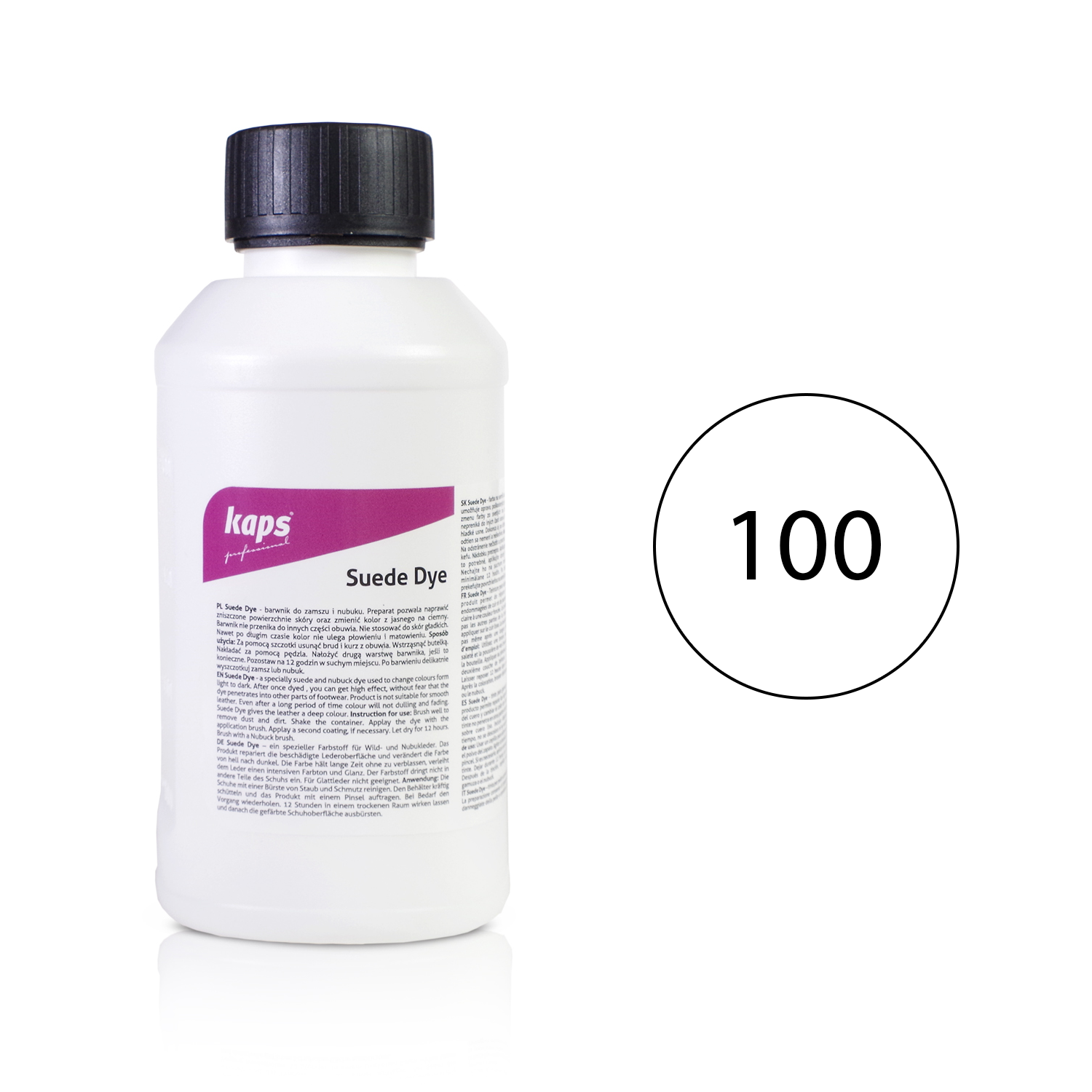 Краска для замши и нубука Kaps Suede Dye 500 ml