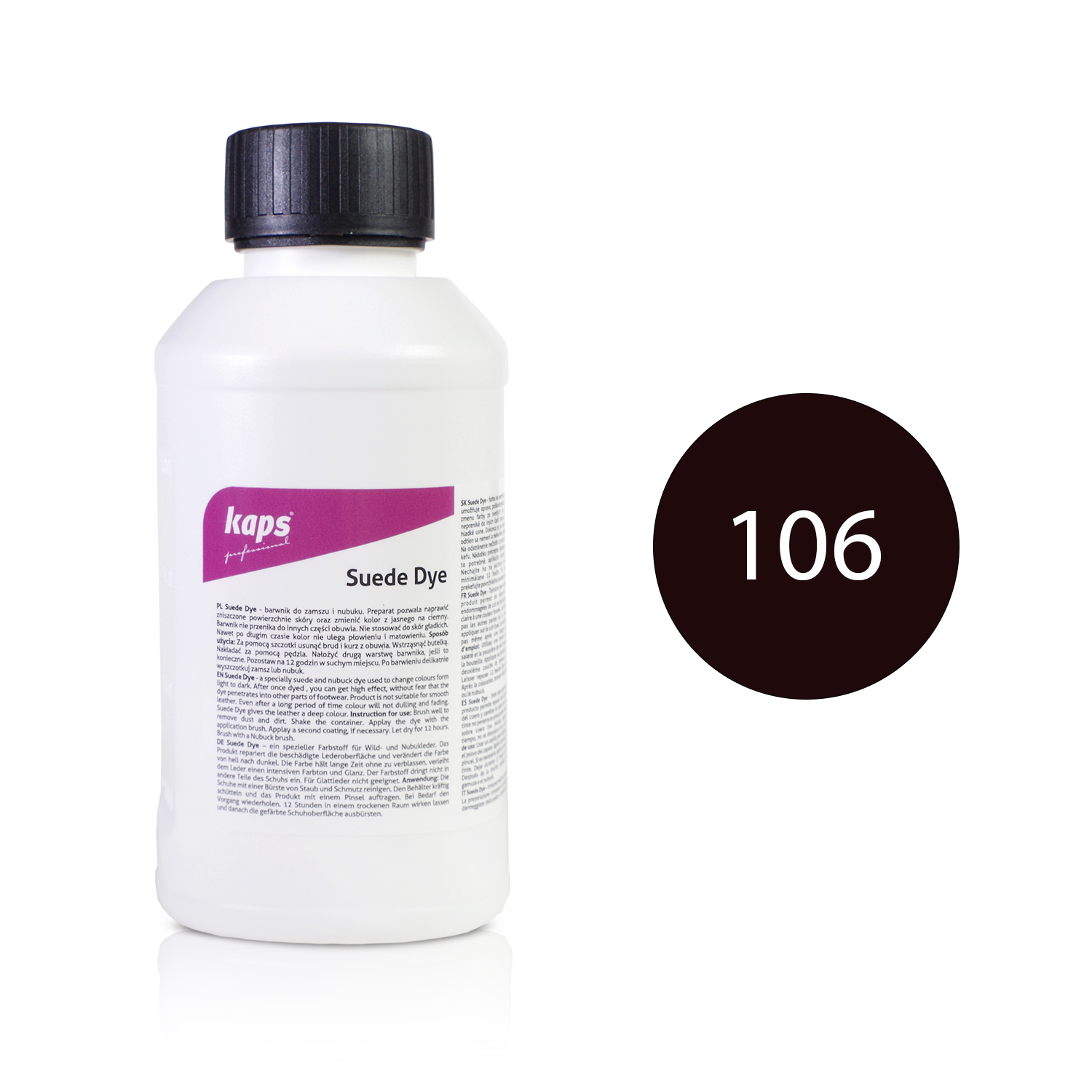 Краска для замши и нубука Kaps Suede Dye 500 ml