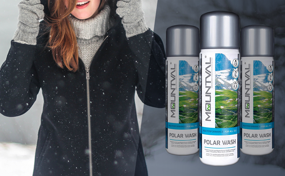 Средство для стирки одежды из флиса Mountval Polar Wash, 300 мл