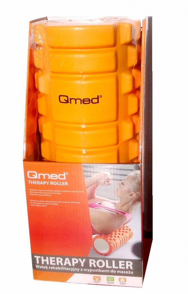 Ролик массажный Qmed Therapy Roller оранжевый