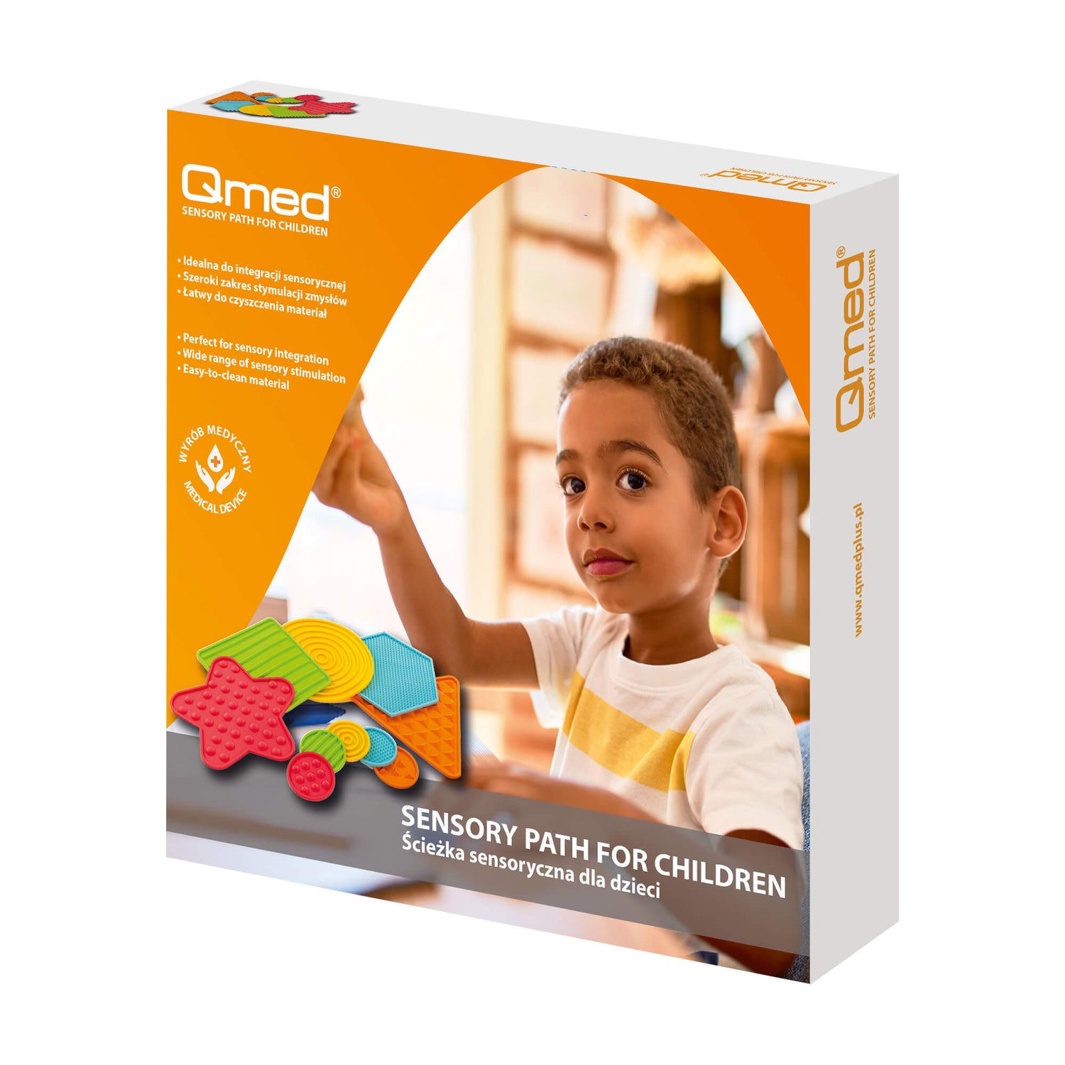 Qmed Sensory Path for Children - Сенсорная дорожка для детей