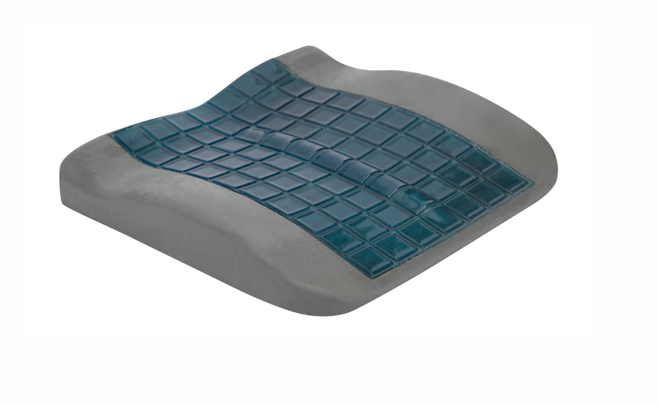 Бамбукова подушка для сидіння з охолоджувальним гелем Qmed Seat & Back Cushion