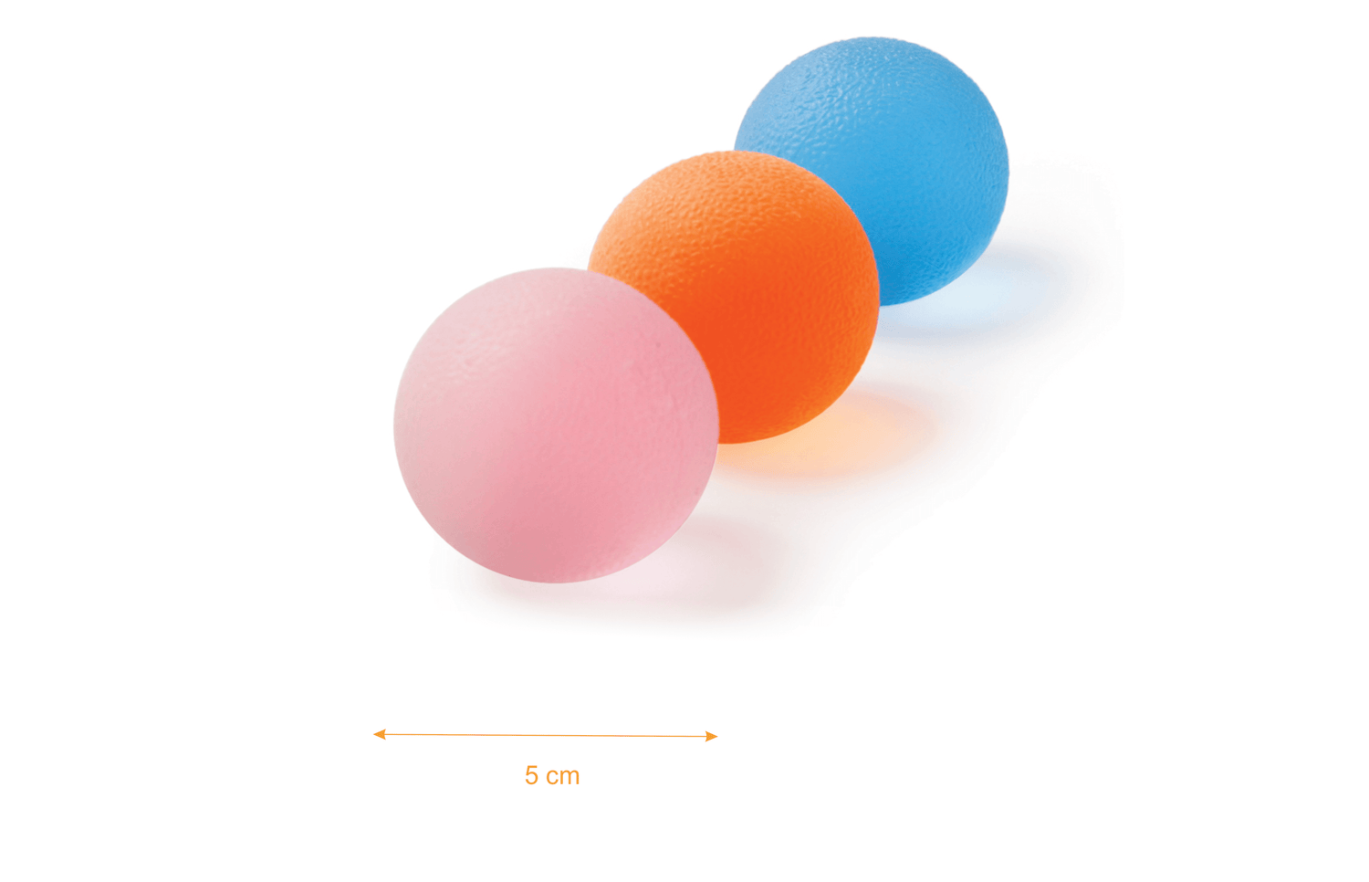 Гелевый мячик для упражнений, жесткий Qmed Gel Exercise Ball
