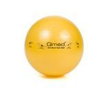 Фітбол 45 см з системою ABS та помпою Qmed ABS Gym Ball Жовтий 10098 фото