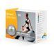 Фитбол 45 см с системой ABS и насосом Qmed ABS Gym Ball Желтый 10098 фото 3