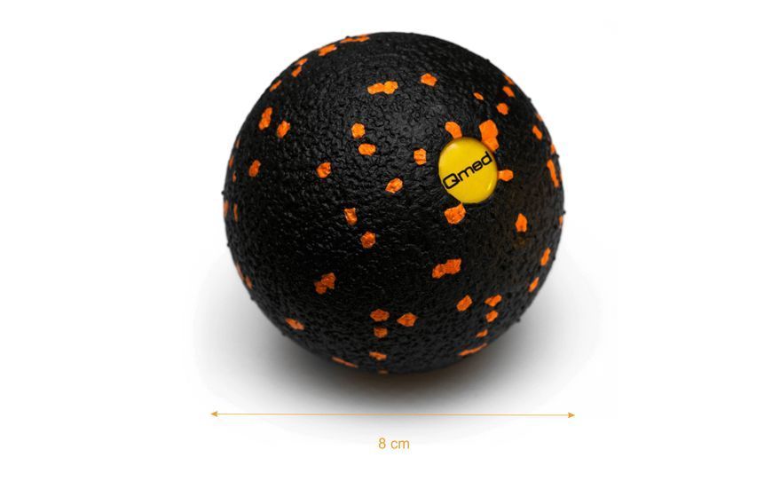 Мяч для точечного массажа Qmed Standard Ball 8 см 10109 фото