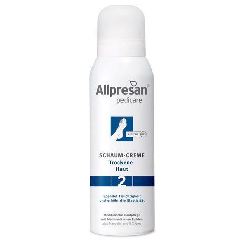 Пенный крем для сухой и грубой кожи стоп Allpresan Baby Foot с 5% мочевины 2-521112  фото