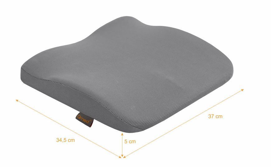 Бамбукова подушка для сидіння з охолоджувальним гелем Qmed Seat & Back Cushion 10074 фото