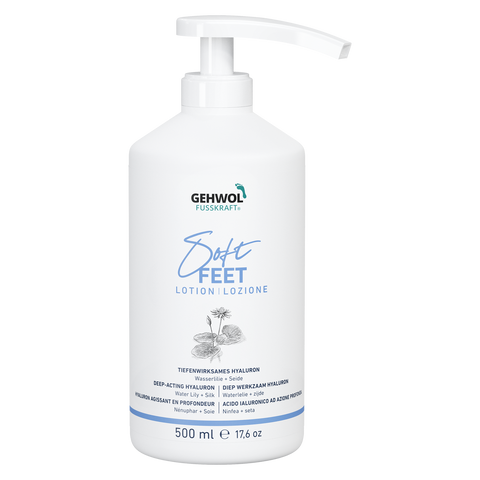 Лосьон Водяная лилия и шелк Fusskraft Soft Feet Lotion Gehwol 500 мл 1*12511 фото