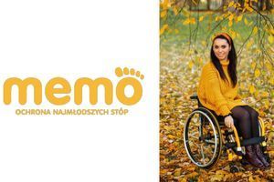 Joanna Trzop автор блогу "Інвалідність на підборах" ділиться враженнями про ортопедичне взуття Мемо фото
