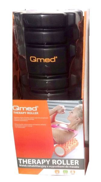 Ролик массажный Qmed Therapy Roller черный 12261 фото