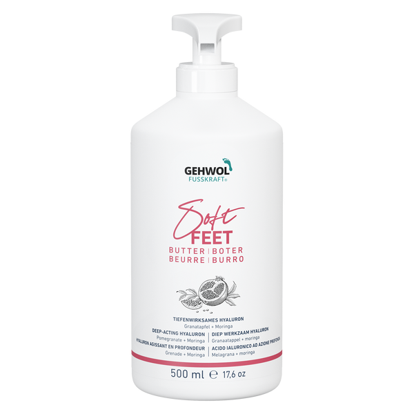 Крем-баттер для ніг Fusskraft Soft Feet Butter Гранат та моринга Gehwol 500 мл 1*12911 фото