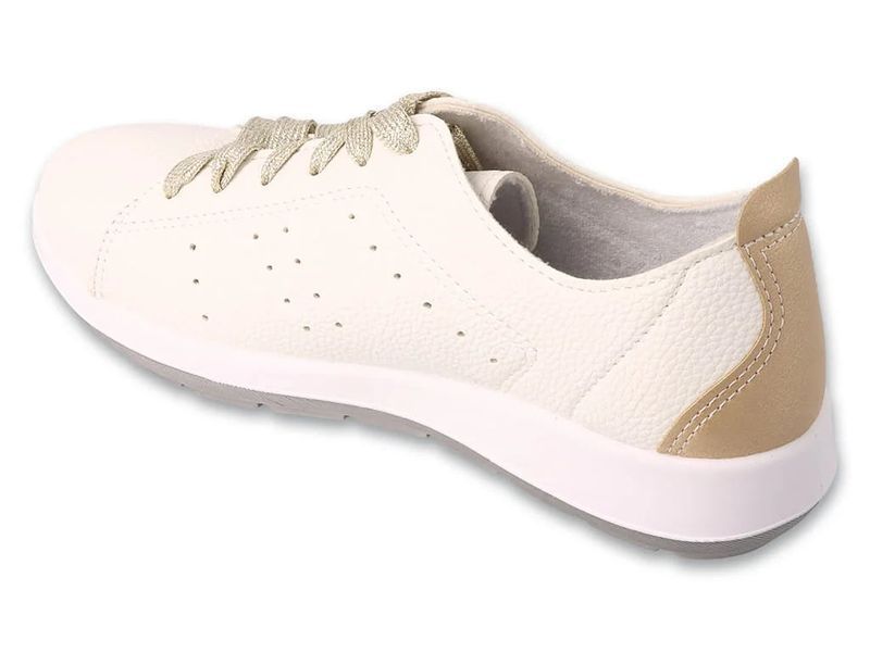 Кроссовки женские для чувствительных стоп Dr Orto Casual 156D025 белые с бежевым 10627 фото