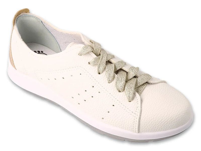 Кроссовки женские для чувствительных стоп Dr Orto Casual 156D025 белые с бежевым 10627 фото