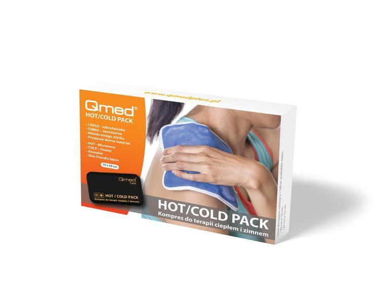 Гелевый компресс для теплой и холодной терапии Qmed Hot Cold Pack 19 х 30 см 10165 фото