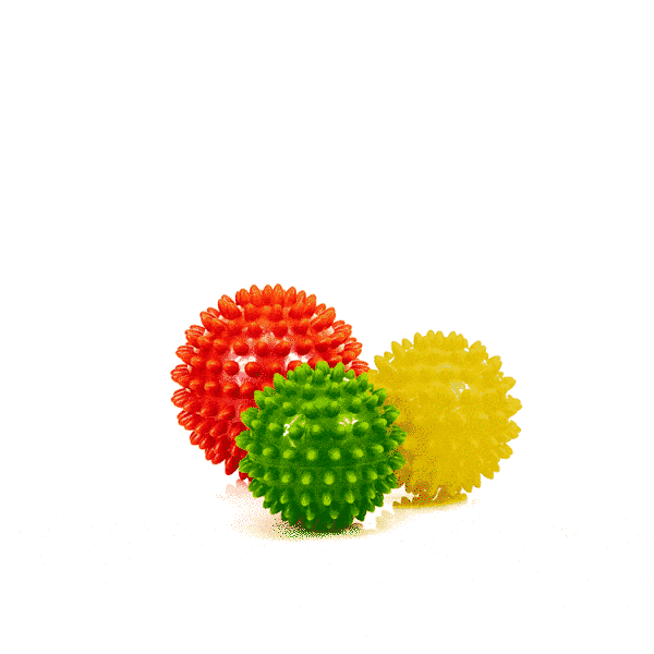 Массажный мяч с шипами Qmed Massage Balls QMB-7 фото