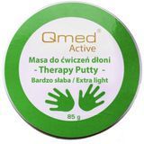 Терапевтическая масса для ладони Qmed Therapy Putty Очень мягкая, Зеленая 10138 фото