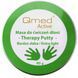 Терапевтична маса для долоні Qmed Therapy Putty Дуже м'яка, Зелена 10138 фото 1