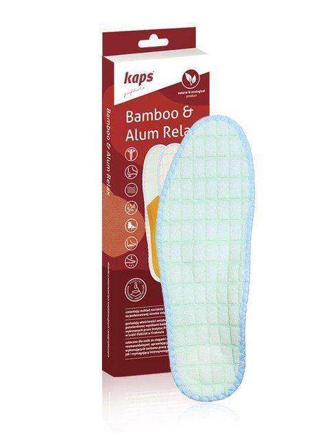 Ортопедические стельки с бамбуковым покрытием Kaps Bamboo & Alum Relax 14101 фото