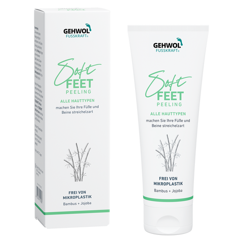 Пилинг Бамбук и Жожоба Soft Feet Scrub Gehwol 125 мл 1*11207 фото