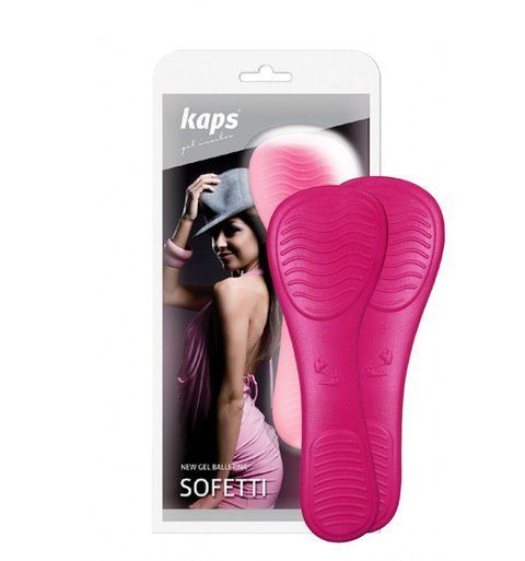 Гелеві устілки для взуття на високих каблуках Kaps Sofetti Balletina Pink 14036 фото