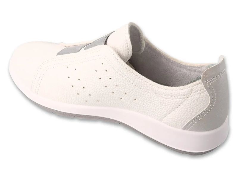 Кросівки жіночі діабетичні Dr Orto Casual 156D026 білі з сірим 10639 фото