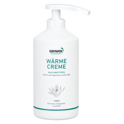 Красный бальзам для сухой кожи ног Fusskraft Warming Cream Gehwol 500 мл 1*12311 фото