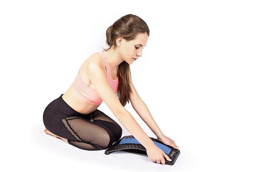 Тренажер для растяжки спины Qmed Back Stretching Support 11925 фото