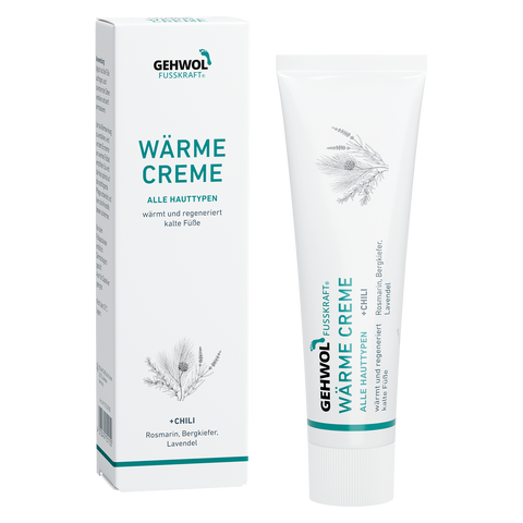 Красный бальзам для сухой кожи ног Fusskraft Warming Cream Gehwol 75 мл 1*12305 фото