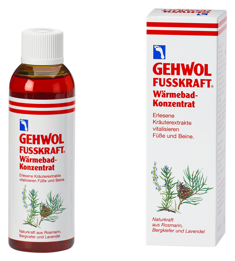 Согревающая ножная ванна Warming Bath Concentrate Gehwol 150 мл 1*11808 фото