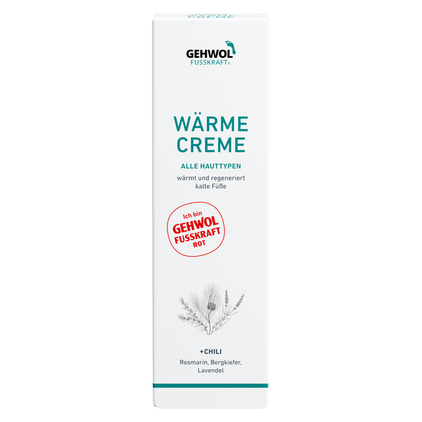 Червоний бальзам для сухої шкіри ніг Fusskraft Warming Cream Gehwol 75 мл 1*12305 фото