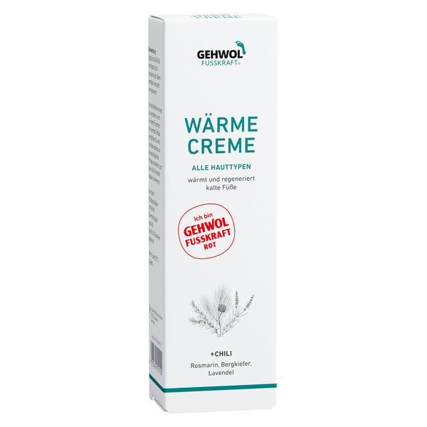 Червоний бальзам для сухої шкіри ніг Fusskraft Warming Cream Gehwol 75 мл 1*12305 фото