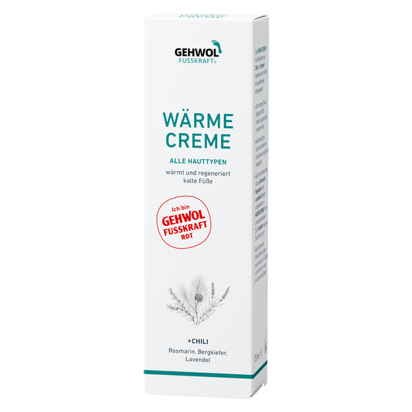 Червоний бальзам для сухої шкіри ніг Fusskraft Warming Cream Gehwol 75 мл 1*12305 фото
