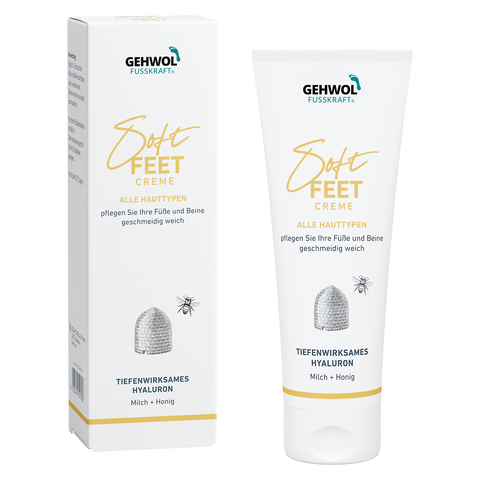 Шелковый крем для ног молоко и мед Soft Feet Gehwol 125 мл 1*12407 фото