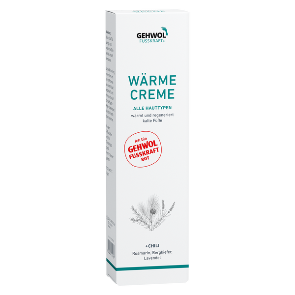 Червоний бальзам для сухої шкіри ніг Fusskraft Warming Cream Gehwol 125 мл 1*12307 фото