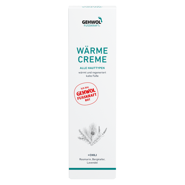 Червоний бальзам для сухої шкіри ніг Fusskraft Warming Cream Gehwol 125 мл 1*12307 фото