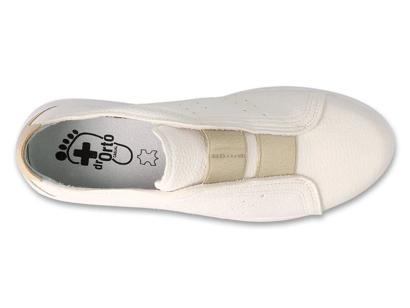 Кроссовки женские диабетические Dr Orto Casual 156D027 белые с бежевым 10645 фото