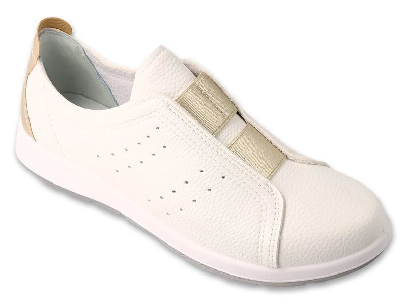 Кроссовки женские диабетические Dr Orto Casual 156D027 белые с бежевым 10645 фото