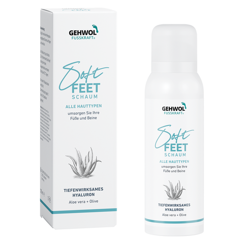 Пенка алоэ вера и масло Soft Feet Foam Gehwol 125 мл 1*12807 фото