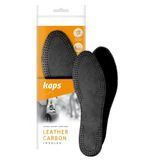 Шкіряні устілки для взуття, чорні Kaps Leather Carbon Black 14063 фото