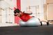 Фітбол арахіс з системою ABS та помпою Qmed ABS Gym Ball Сірий 10086 фото 3