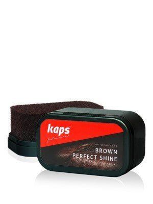 Губка для взуття, Коричнева Kaps Brown Perfect Shine 13950 фото